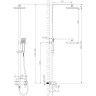 Смеситель LEMARK TROPIC LM7004С для ванны и душа LM7004C